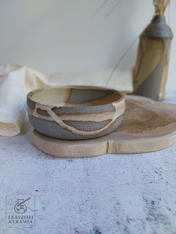 Alacsony falú reggeliző tál